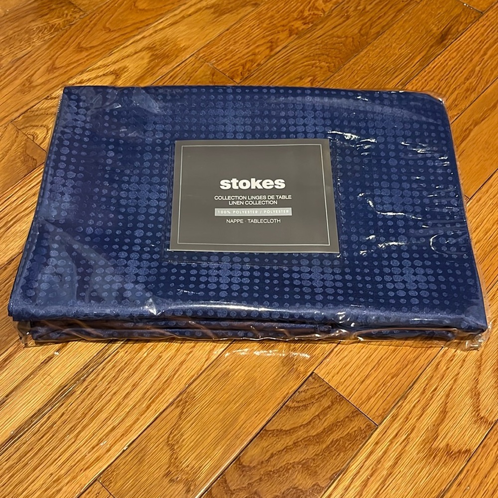 Blue 52” x 70” Rectangular Tablecloth